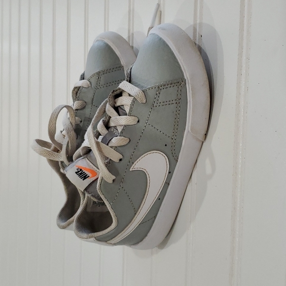 Nike Other - Nike Low Top Gray White Size 9C